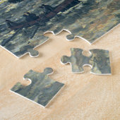 Seine Studentenzeit in Honfleur Monet Kunstvoll wa Puzzle (Seite)