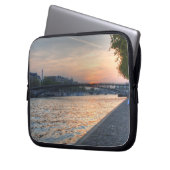 Seine sunset laptopschutzhülle (Vorderseite Links)