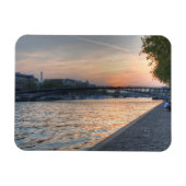 Seine sunset magnet (Horizontal)