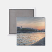 Seine sunset magnet (Vorderseite/Rückseite)
