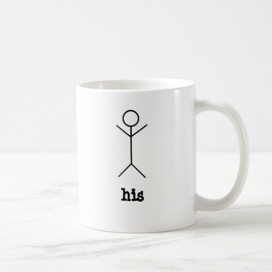 "seine" Tasse (Rechts)