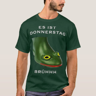 Seine Tonnerday-Brow-Memes Internet Lustige Schild T-Shirt