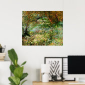 Seine-Ufer im Frühling - van Gogh Poster (Heimbüro)