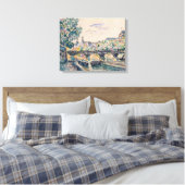 Seine Ufer in der Nähe der Pont des Arts Leinwanddruck (Insitu (Schlafzimmer))