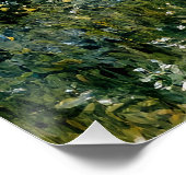 Seine-Ufer in Vétheuil Poster (Ecke)