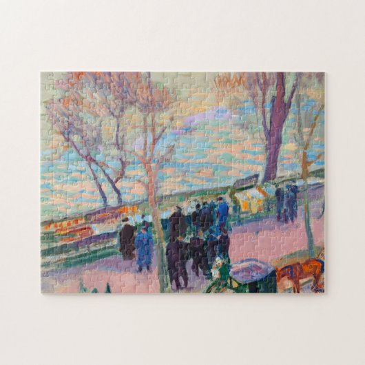 Seine-Ufer | Magnus Enckell Puzzle (Horizontal)