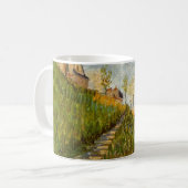 Seine-Ufer, Pont de Clichy von Vincent van Gogh Kaffeetasse (Vorderseite Links)