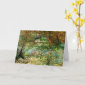 Seine-Ufer, Pont de Clichy von Vincent van Gogh Karte (Gelbe Blume)