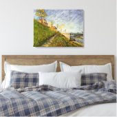 Seine-Ufer, Pont de Clichy von Vincent van Gogh Leinwanddruck (Insitu (Schlafzimmer))