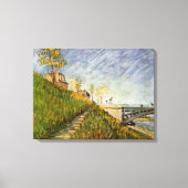 Seine-Ufer, Pont de Clichy von Vincent van Gogh Leinwanddruck (Vorderseite)