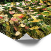 Seine-Ufer, Pont de Clichy von Vincent van Gogh Poster (Ecke)