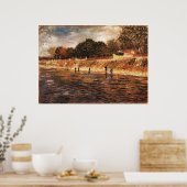 Seine-Ufer, Van Gogh Poster (Küche)