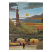Seine und Eiffelturm bei Sunset by Henri Rousseau (Vorne)