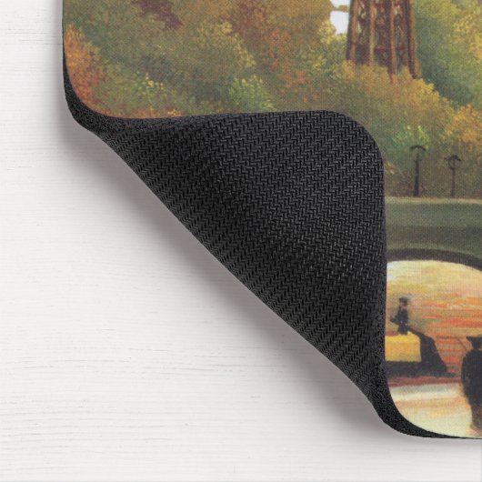 Seine und Eiffelturm im Sunset Mousepad (Ecke)