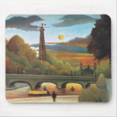 Seine und Eiffelturm im Sunset Mousepad (Vorne)