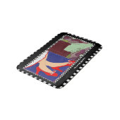 Seine und ihre Bademode Badematte (Schrägansicht)