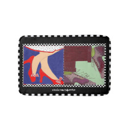 Seine und ihre Bademode Badematte