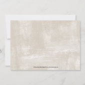 Seine und ihre Couple Dusche Einladung (Rückseite)