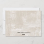 Seine und ihre Couple Dusche Einladung (Rückseite)