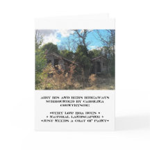 seine und ihre Fixer-Up-Grußkarte