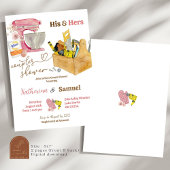 Seine und ihre Paare Dusche Einladung