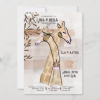 Seine und ihre Polterabend-Einladungen