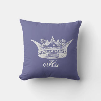 Seine und ihre reversible King and Queen Pillow Kissen