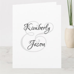 Seine und ihre Schrift Namen, Schwarz und Grau Karte