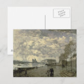 Seine und Notre Dame Postkarte (Vorne/Hinten)