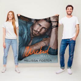 Seine verwackelten Wege verschwinden Fleecedecke