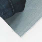 Seine verwackelten Wege verschwinden Fleecedecke (Ecke)