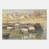 Seine von Claude Monet in Asniery Geschenkpapier Set (Vorderseite 3)