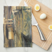 Seine von Claude Monet in Asniery Geschirrtuch (Viertel Falte)