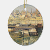Seine von Claude Monet in Asniery Keramikornament (Links)