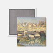 Seine von Claude Monet in Asniery Magnet (Vorderseite/Rückseite)