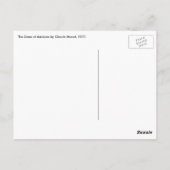 Seine von Claude Monet in Asniery Postkarte (Rückseite)