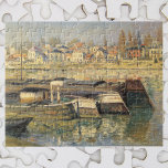 Seine von Claude Monet in Asniery Puzzle<br><div class="desc">Die Seine at Asnieres (1873) von Claude Monet ist ein Vintages Kunstwerk mit einem beeindruckenden Gemälde aus dem Jahre 1873, in dem Fischerboote entlang der Seine im Dorf Asnieres, Frankreich, ausgestellt sind. Über den Künstler: Claude Monet (1840-1926) war Gründer der französischen impressionistischen Malerei, wobei die meisten seiner Gemälde "en plein...</div>