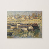 Seine von Claude Monet in Asniery Puzzle (Horizontal)