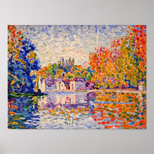 Seine von Paul Signac Poster (Vorne)