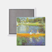 Seine von Pierre Renoir Magnet (Vorderseite/Rückseite)