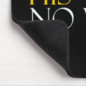 Seine Weise keine Weise Mousepad (Ecke)