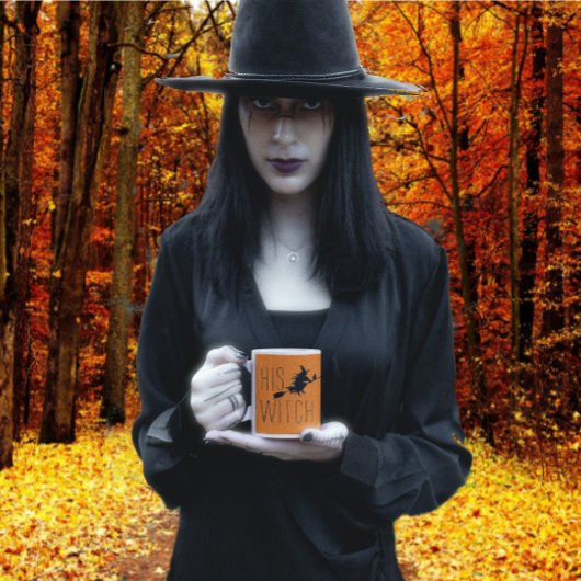 SEINE WITCH Halloween-Tasse Zweifarbige Tasse