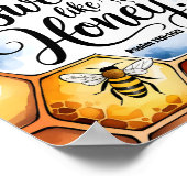 Seine Worte sind süß wie die Christliche Kunst der Poster (Ecke)