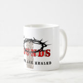 seine Wunden Kaffeetasse (VorderseiteRechts)