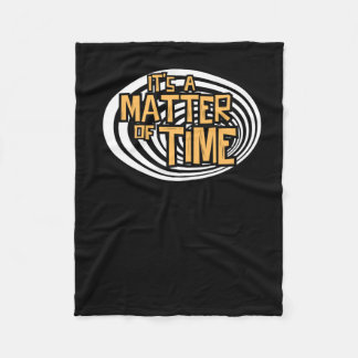 Seine Zeitvorstellung Fleecedecke