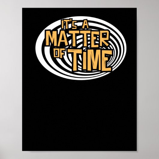 Seine Zeitvorstellung Poster (Vorne)