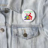 Seine Zirkus-Zeit Button (Beispiel)