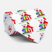 Seine Zirkus-Zeit Krawatte (Gerollt)