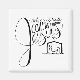 seinen Namen Jesus nennen Magnet