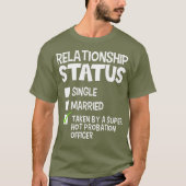 Seinen und ihren Status als Beauftragter für die V T-Shirt (Vorderseite)